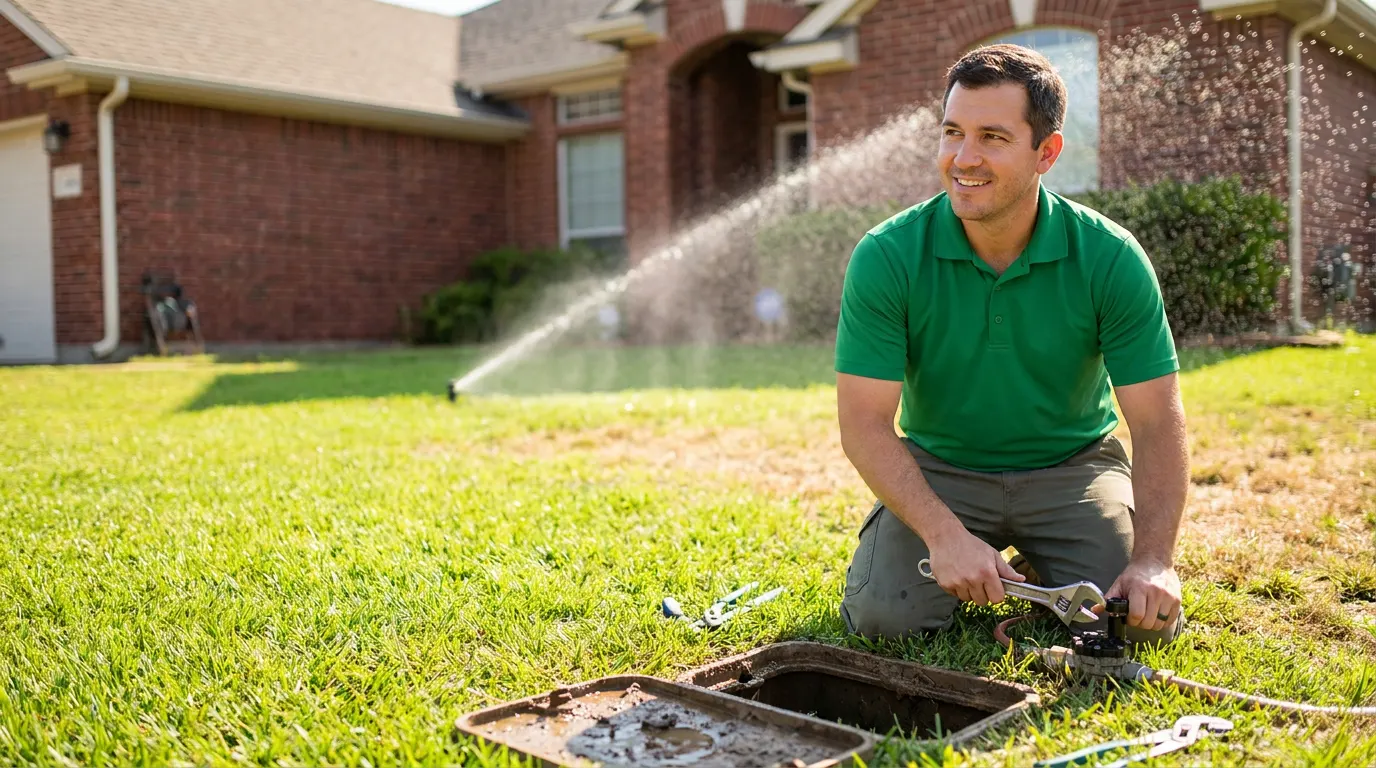 Sprinkler Repair in Dallas, TX